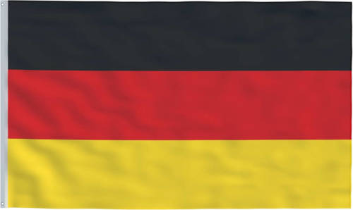 VidaXL Vlag Duitsland 90x150 Cm