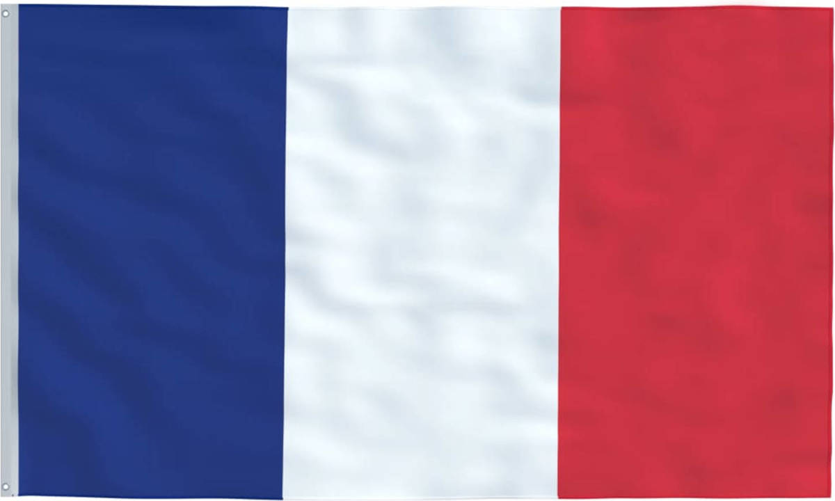 VidaXL Vlag Frankrijk 90x150 Cm