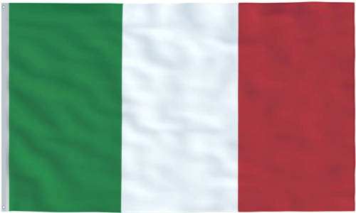 VidaXL Vlag Italië 90x150 Cm