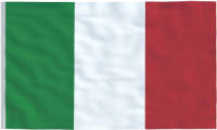 VidaXL Vlag Italië 90x150 Cm