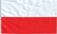 VidaXL Vlag Polen 90x150 Cm