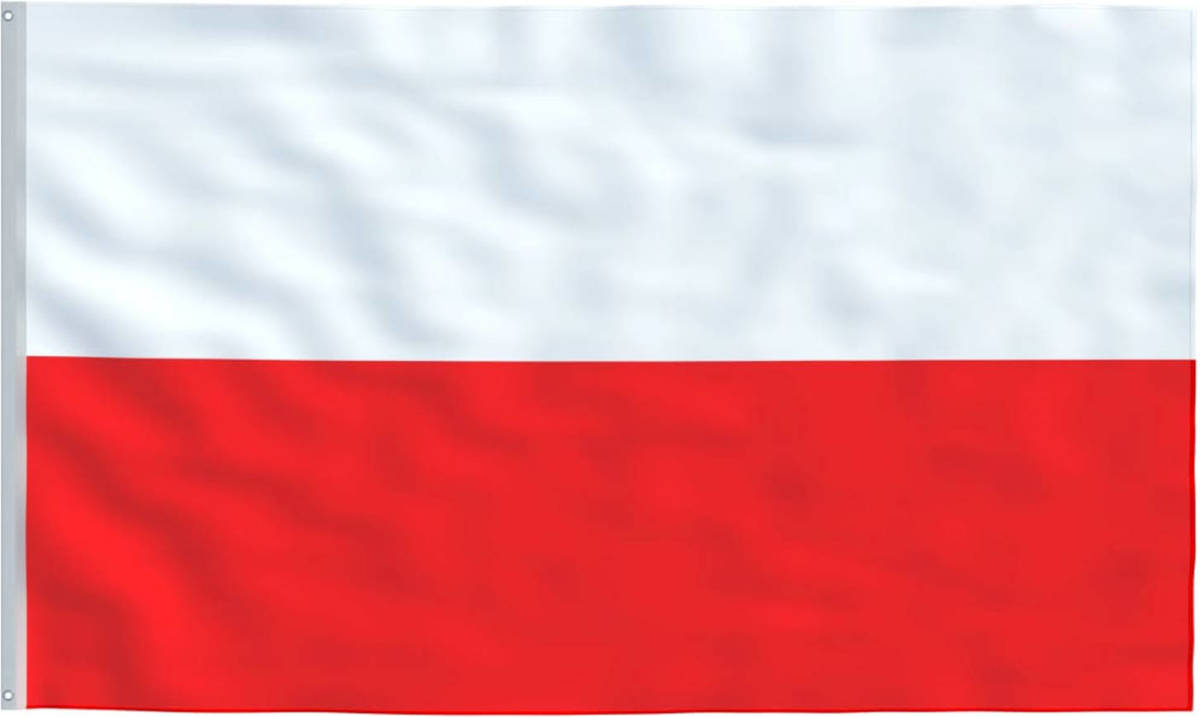 VidaXL Vlag Polen 90x150 Cm