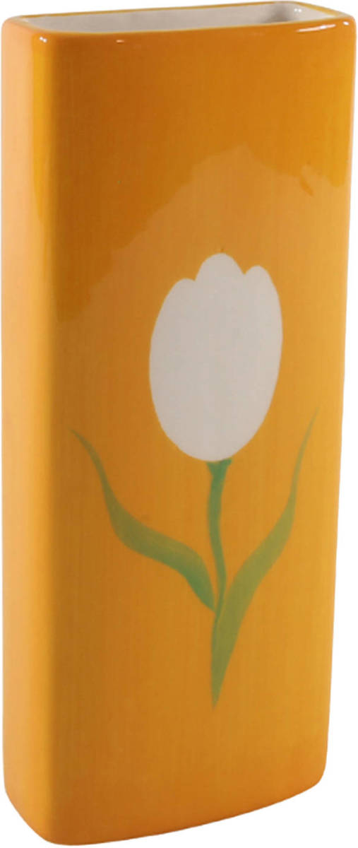 Svenska Living Radiatorbak Luchtbevochtiger/waterverdamper Geel Porselein 20 X 8 Cm - Luchtbevochters