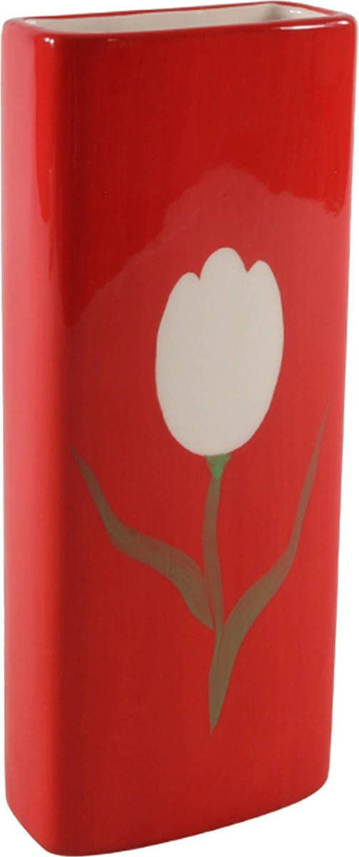 Svenska Living Radiatorbak Luchtbevochtiger/waterverdamper Rood Porselein 20 X 8 Cm - Luchtbevochters