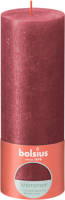 Bolsius Stompkaars Shimmer Red - Ø68 Mm - Hoogte 19 Cm - Rood - 85 Branduren