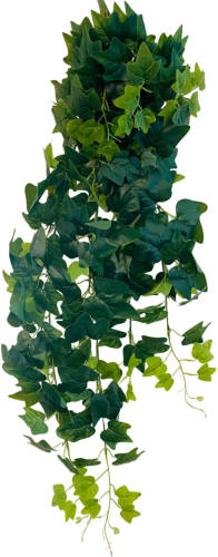 Hem Klimop (Hedera Helix Groen) Kunstplant Volle Hangplant - Kunstplant 100 Cm - Levensechte Kunstplant
