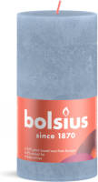 Bolsius Stompkaars Sky Blue - Ø68 Mm - Hoogte 13 Cm - Blauw - 60 Branduren