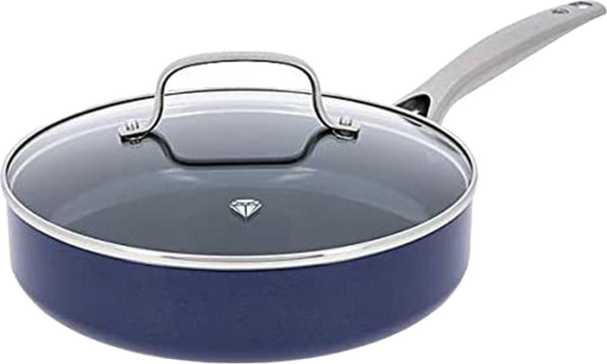 Blue Diamond - Hapjespan Met Deksel - 24 Cm