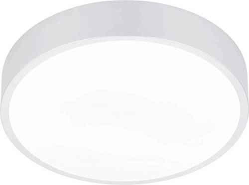 BES LED Led Plafondlamp - Plafondverlichting - Trion Wilson - 28w - Aanpasbare Kleur - Dimbaar - Rond - Mat Wit - Aluminium