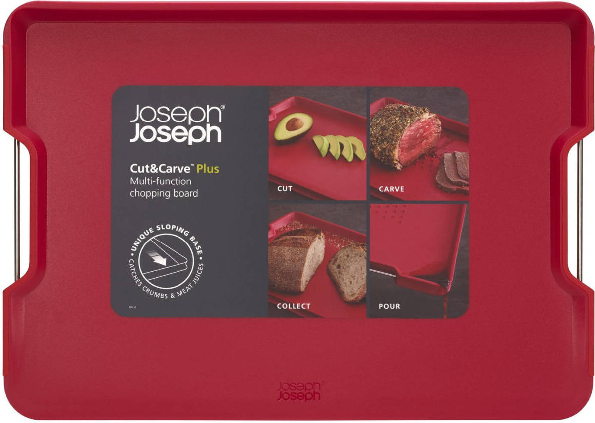 Joseph Joseph Snijplank Cut&carve Plus 41 X 29 Cm - Rood