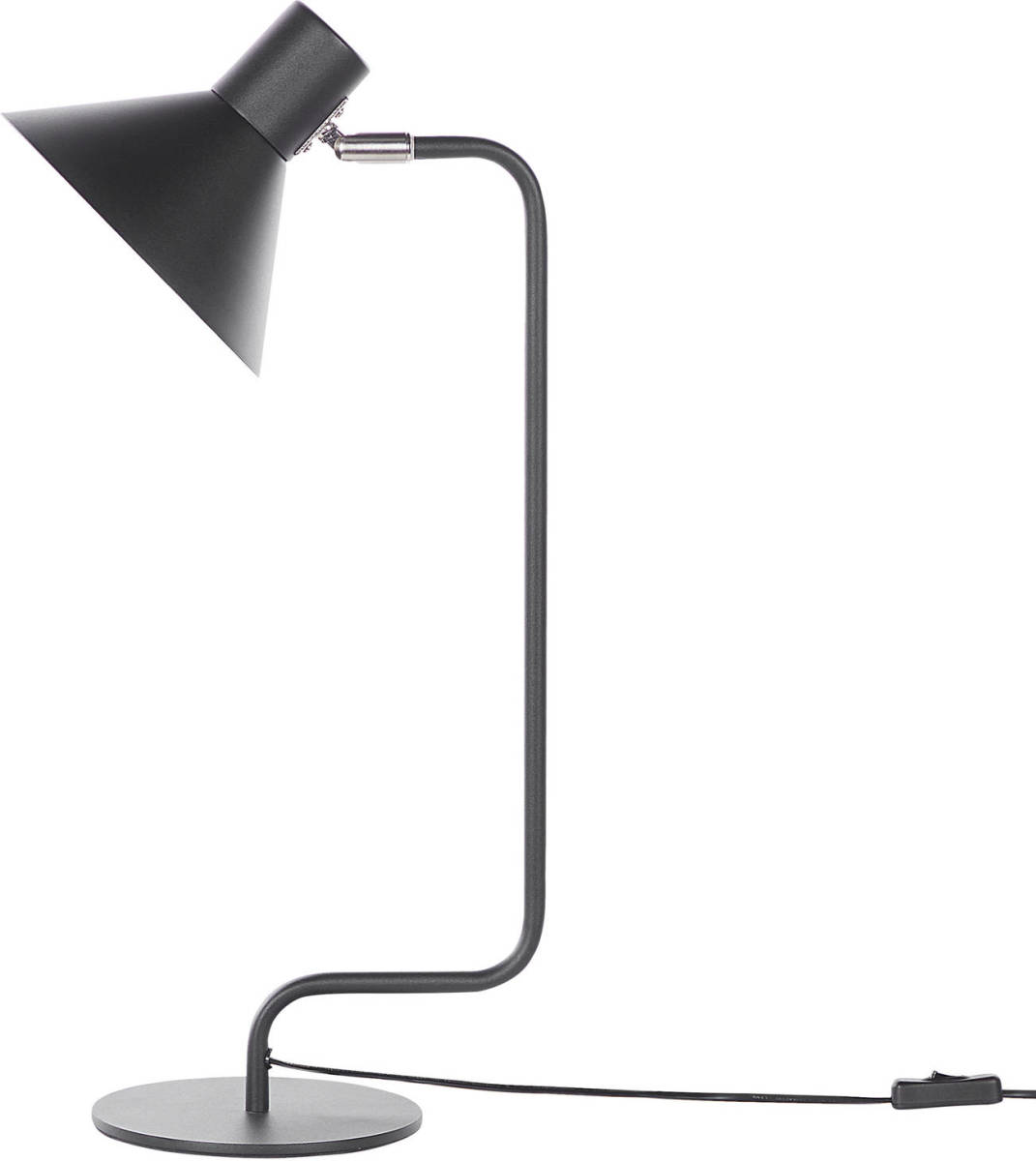 Beliani Rimava - Bedlamp-zwart-ijzer
