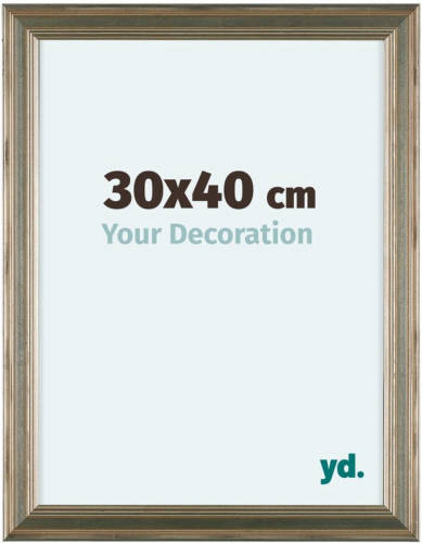 Your Decoration Lincoln Houten Fotolijst 30x40cm Zilver