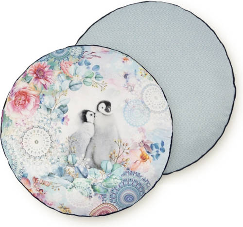 HIP Sierkussen Pinguïns Gevuld (Ø 55cm)