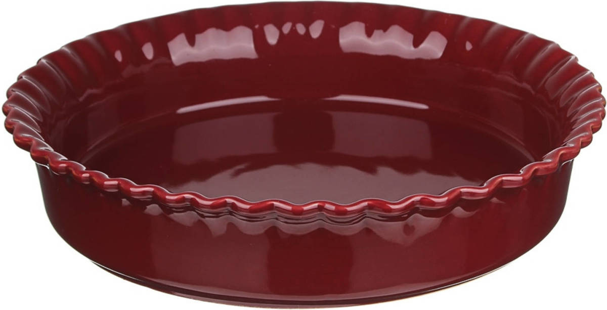 Millimi Keramische Ovenschaal - Saladeschaal - 22 Cm - Rood