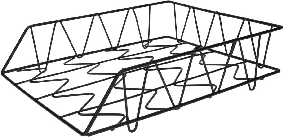 QUVIO Brievenbak - Metaal - Zwart