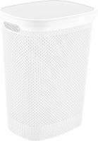 Everlands Witte Kunststof Wasmand 60 Liter 37 X 46 X 60 Cm - Wasmanden