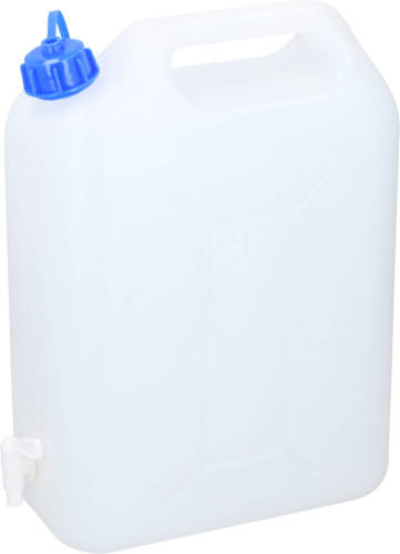 All Ride Water Tank 10l - Met Kraantje - Water Of Limonade - Wit