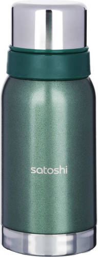 Satoshi Forest Green Thermosfles - 0,6l - Rvs