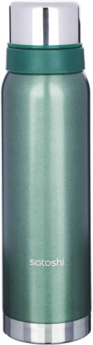 Satoshi Forest Green Thermosfles - 1,0l - Rvs