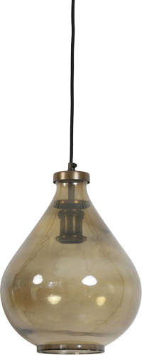 Light & Living - Hanglamp Ilze - 25x25x36 - Bruin