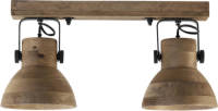 Light & Living - Hang-/wandlamp Ilanio - 50x17x25cm - Bruin