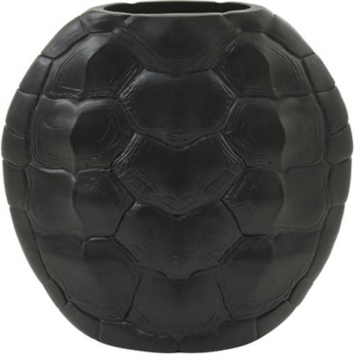 Light & Living - Vaas Turtle - 29.5x8x30 - Zwart