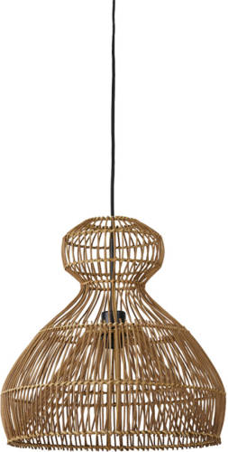 Light & Living - Hanglamp Vime - 41x41x41 - Bruin