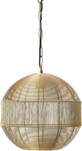 Light & Living - Hanglamp Pilka - 35x35x38 - Goud