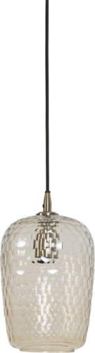 Light & Living - Hanglamp Delica - 17x17x30 - Brons