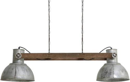 Light & Living - Hanglamp Elay - 110x30x30 - Zilver