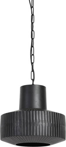 Light & Living - Hanglamp Demsey - 30x30x30 - Zwart