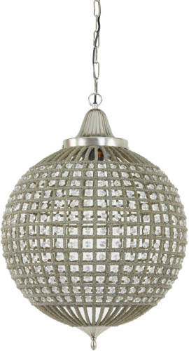 Light & Living - Hanglamp Cheyenne - 47x47x65 - Zilver