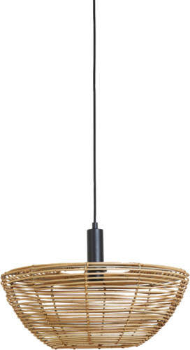 Light & Living - Hanglamp Milan - 50x50x20 - Bruin