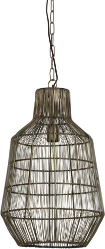 Light & Living - Hanglamp Haisey - 34x34x55 - Brons