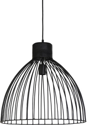 Light & Living - Hanglamp Giada - 50x50x47 - Zwart