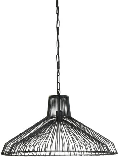 Light & Living - Hanglamp Kasper - 65x65x37 - Zwart