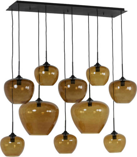 Light & Living - Hanglamp Mayson - 120x60x110 - Bruin