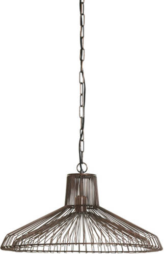 Light & Living - Hanglamp Kasper - 55x55x29 - Bruin