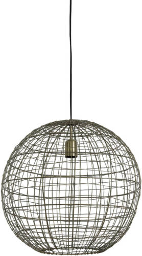 Light & Living - Hanglamp Mirana - 46x46x43 - Brons