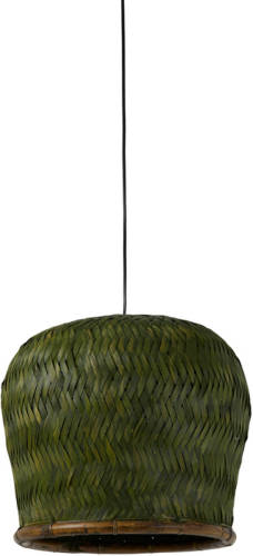 Light & Living - Hanglamp Patuk - 40x40x36 - Groen