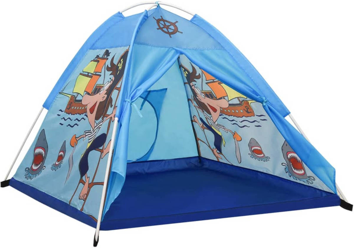 VidaXL Kinderspeeltent 120x120x90 Cm Blauw