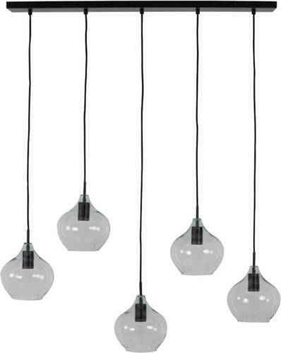 Light & Living - Hanglamp Rakel - 104x20x120 - Zwart