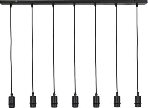 Light & Living - Hanglamp Braidy - 120x8x117.5 - Zwart