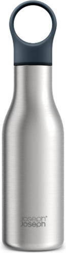 Joseph Joseph - Thermosfles, Dubbelwandig, 0.5 L, Zilver - Joseph Joseph Loop