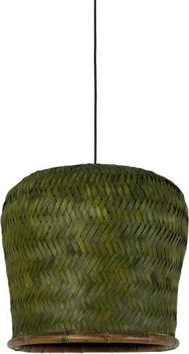 Light & Living - Hanglamp Patuk - 50x50x42 - Groen