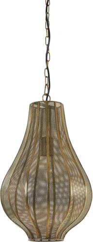 Light & Living - Hanglamp Micha - 29x29x48.5 - Goud