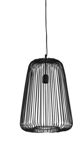 Light & Living - Hanglamp Rilanu - 35x35x55 - Zwart