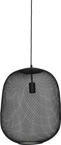 Light & Living - Hanglamp Reilley - 40x40x48 - Zwart