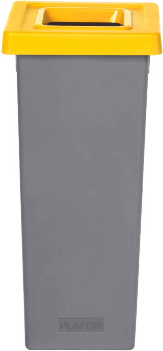 Plafor Fit Prullenbak - 53l - Recycling - Geel