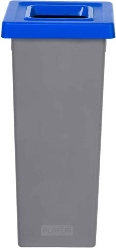 Plafor Fit Prullenbak - 53l - Recycling - Blauw